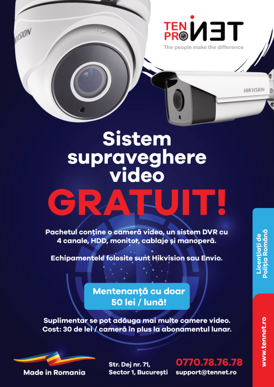 Supraveghere video gratis